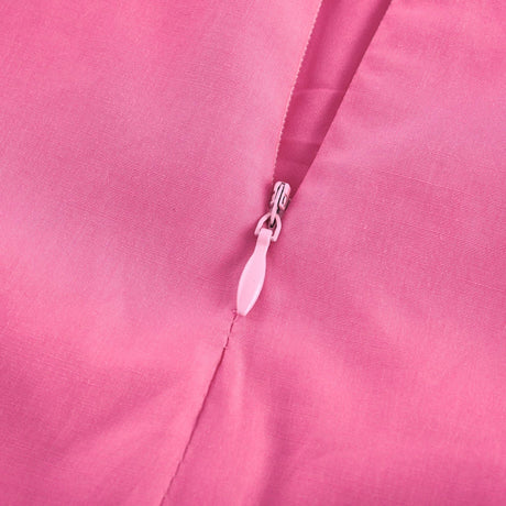 Mathilde pink ruffled top  skirt matching set