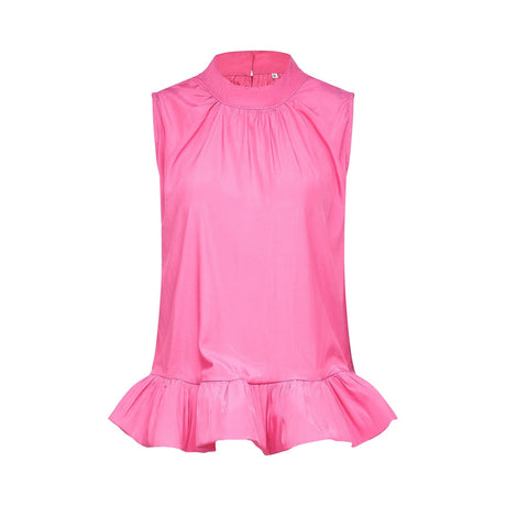 Mathilde pink ruffled top  skirt matching set