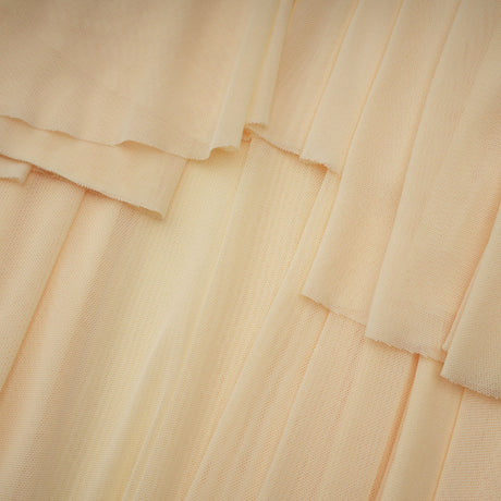 Matilde Maxi Dress - Off - Shoulder Tulle Pleated Floor - Length