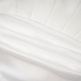 Mattea Maxi Dress in Crisp White & Off - Shoulder