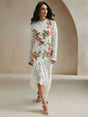 Mckenna Midi Dress - Stand Collar - Wedding - Regular Sleeve - High Waist - Elegant