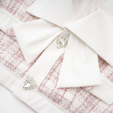 Melanie cropped top  skirt matching set