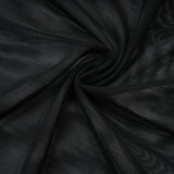 Melanie Dress Black Fishtail Mesh & Ruched Off - Shoulder Maxi