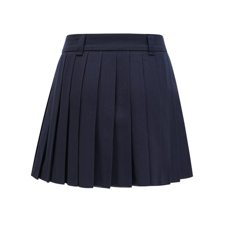 Mélisande embroidered aline pleated skirt
