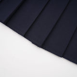 Mélisande embroidered aline pleated skirt