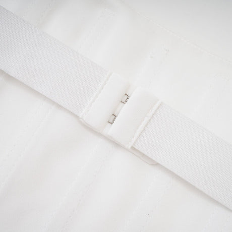 Melisande white embellished mini dress