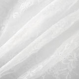 Mélisande white lace tiered maxi dress