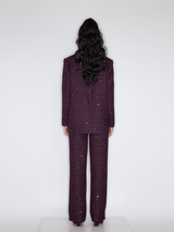 Michelina Wool - Blend Blazer - Structured Comfort - Tailored Silhouette - Functional Pockets - Versatile Fit - Sophisticated Style