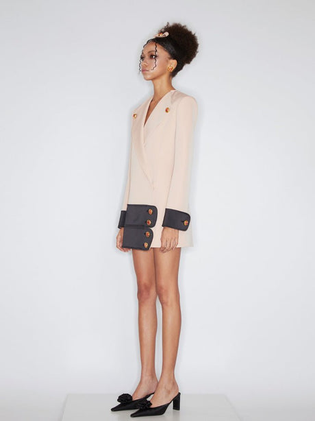 Miracle Blazer Dress - Structured & Flexible Fit - Double - Breasted Design - Tailored Silhouette - Versatile - Elegant