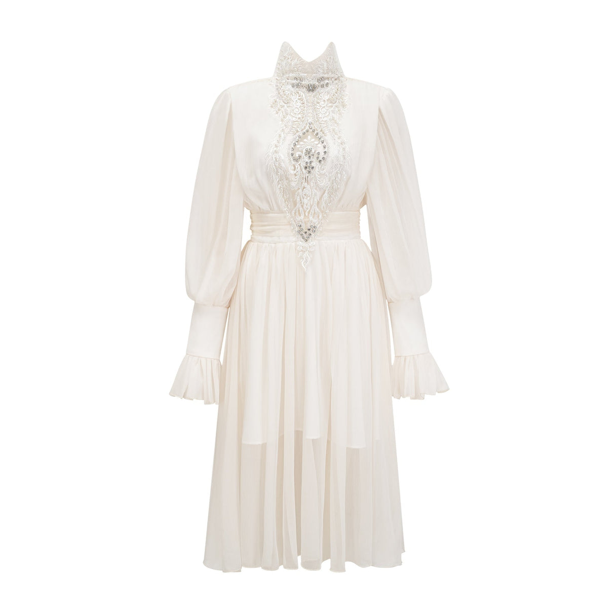 Mirage lacedetail embellished dress