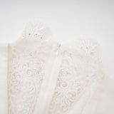 Mirage lacedetail embellished dress