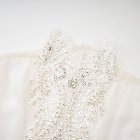 Mirage lacedetail embellished dress