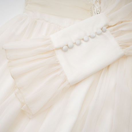 Mirage lacedetail embellished dress