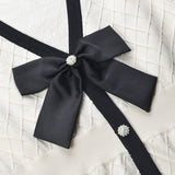 Miriam bowknot mini dress