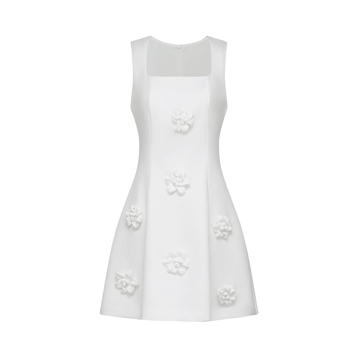 Moren fauxflower mini dress