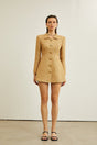 Morgane tweed longsleeve mini dress