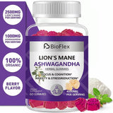Mushroom Gummies – Ashwagandha & Lion’s Mane for Energy & Immunity