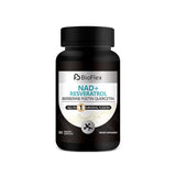 NAD+ Resveratrol Capsules – Vegan Anti - Aging Booster (90 Capsules)
