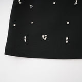 Nadine embellished top  skirt matching set
