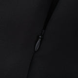 Nalini black fauxflower mini skirt