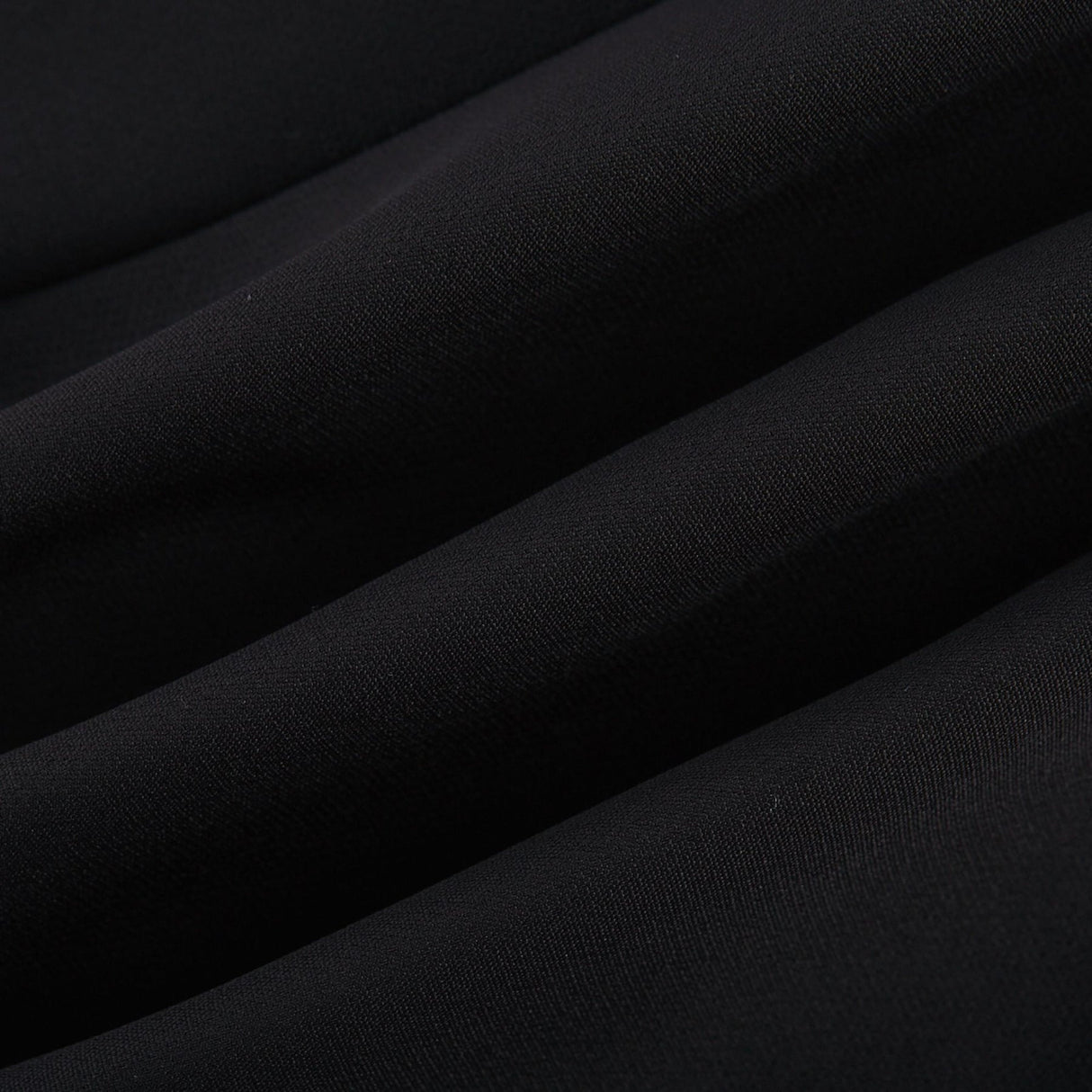 Nalini black fauxflower mini skirt