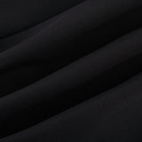 Nalini black fauxflower mini skirt
