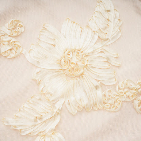 Nalini floralembroidery openback dress