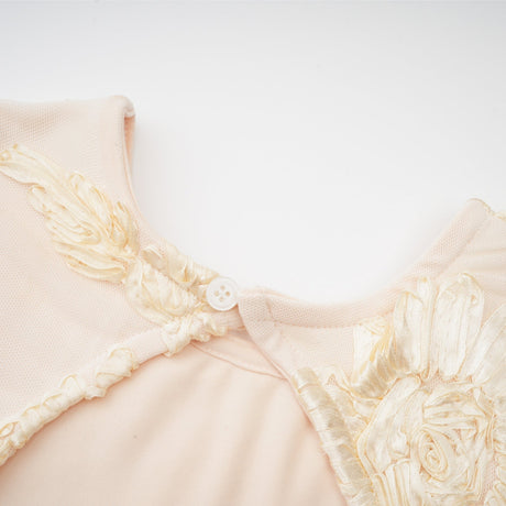 Nalini floralembroidery openback dress