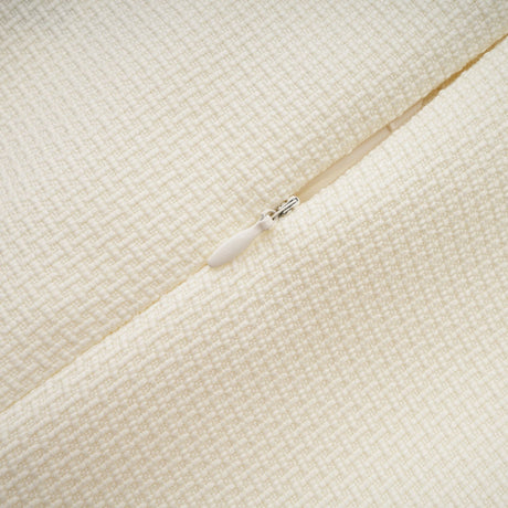 Natalie Mini Dress Crystal Button Scoop Back White