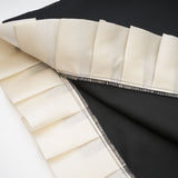Nicole Midi Dress Black White Strapless Bow Detail Elegance