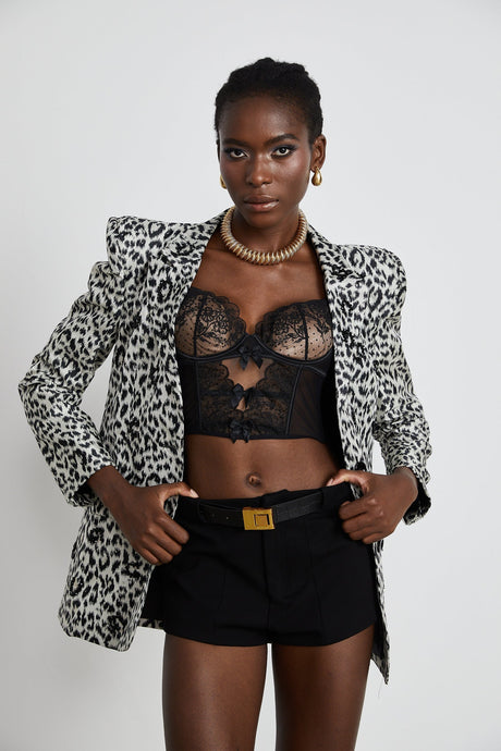 Noémie lacedetail mesh vest top