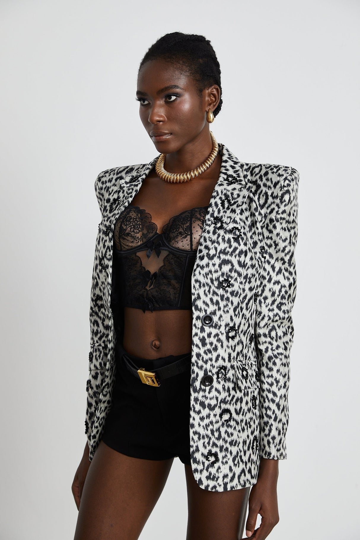 Noémie lacedetail mesh vest top