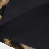 Noémie leopardprint top  skirt matching set