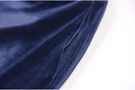 Nora Blazer & Flared Trousers – Velvet Power Suit – Slim Fit Double - Breasted Design