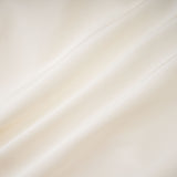 Nouria White Satin Cropped Blouse With Twist Front and Smocked Hem