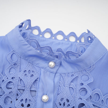 Nova blue cutout belted mini dress