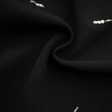 Noya strapless embellished crepe mini dress