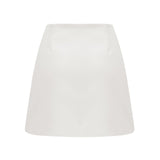 Odette white fauxfloral top  skirt matching set
