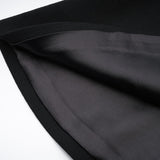 Odile black jacket  skirt matching set