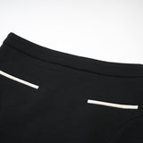 Odile black jacket  skirt matching set