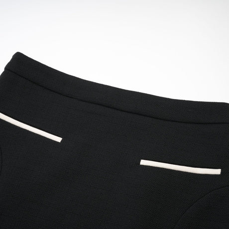 Odile black jacket  skirt matching set