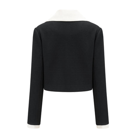 Odile black jacket  skirt matching set