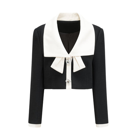 Odile black jacket  skirt matching set