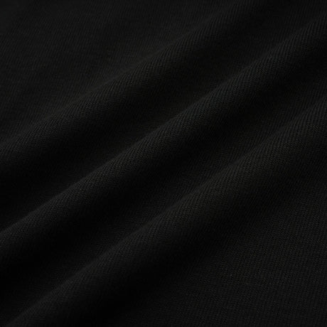 Ofelia Top Black Ruched Halterneck Jersey & Metal Buckle Detail