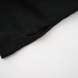 Ofelia Top Black Ruched Halterneck Jersey & Metal Buckle Detail