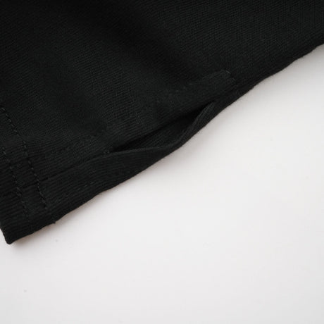 Ofelia Top Black Ruched Halterneck Jersey & Metal Buckle Detail