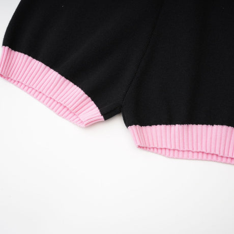Ondinea black knitted bodysuit