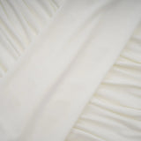 Ornella Midi Dress White Off - Shoulder Braid & Rope Detail