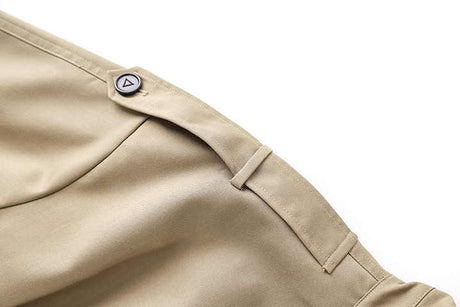 Paige Trench Coat – Oversized Belted Fit – Epaulettes – Military - Inspired Design