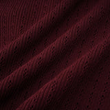 Paisley Skirt & Top Set Crystal Embellished Bordeaux Red